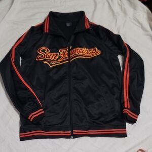 Black/orange San Francisco Giants Jacket Large
